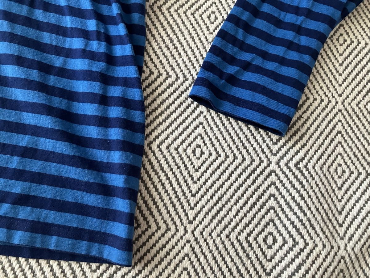 Marimekko T-shirt: Marimekko  Shirt langarm gestreift Gr.L – Usato da Weiningen ZH venduto da moon-55 2