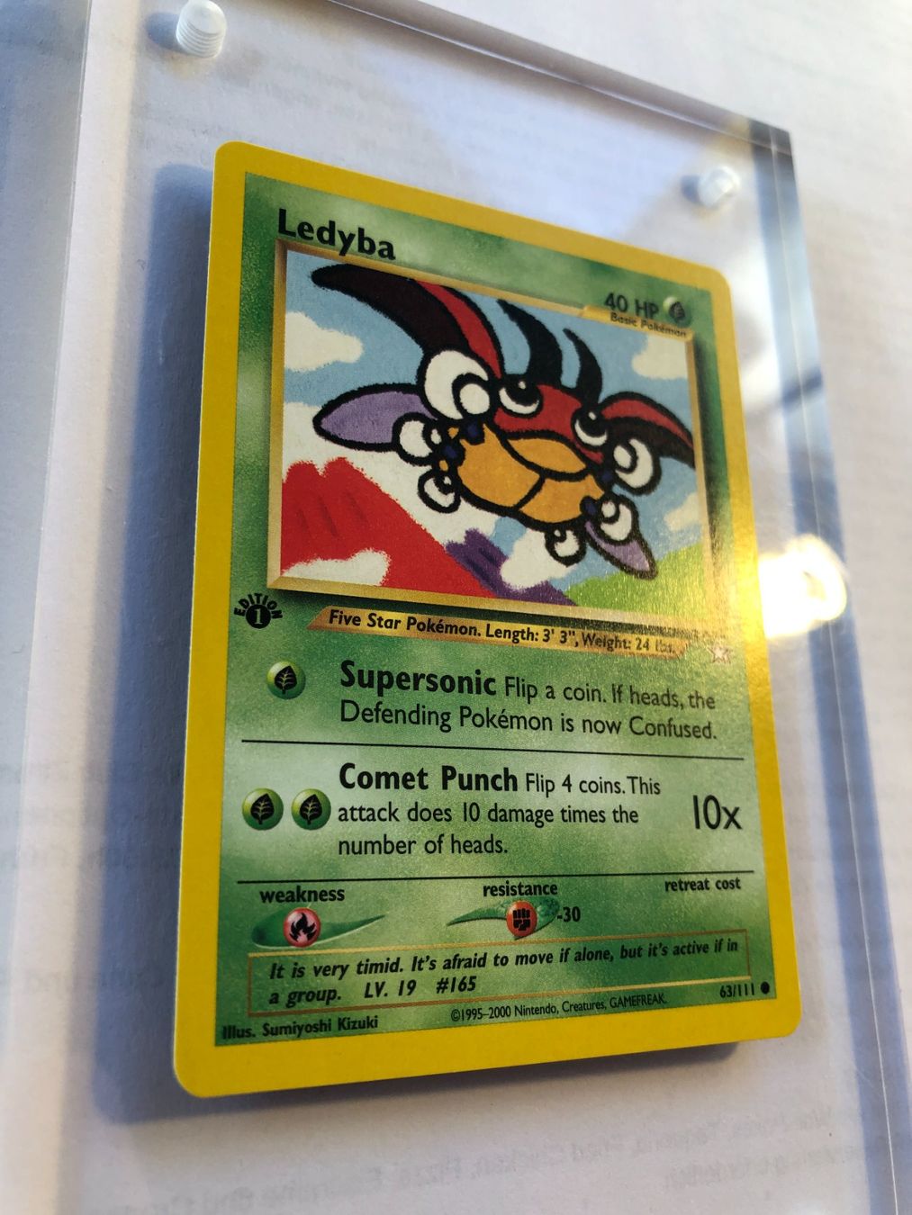 Sammelbilder & Trading cards: Ledyba 1st Neo Genesis - MINT - ab 1.- – Gebraucht aus Giubiasco von dan_pr8b 1