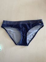 Marine Bikinihose Gr. 164 Punkte gestreift #Sommerhit