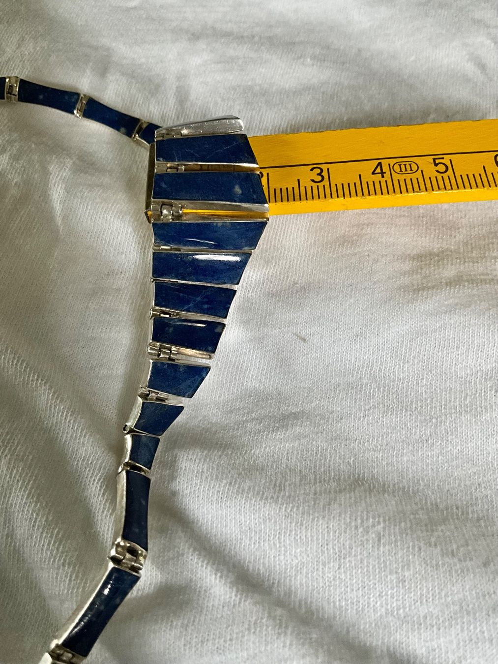 Catenine: NEU Set Sterlingsilber 950 mit Lapislazuli – Nuovo e nell'imballaggio originale da Bern venduto da Javero 4