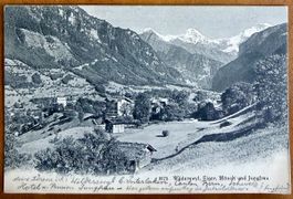 Eilderswyl - Eiger - Mönch - Jungfrau 1908
