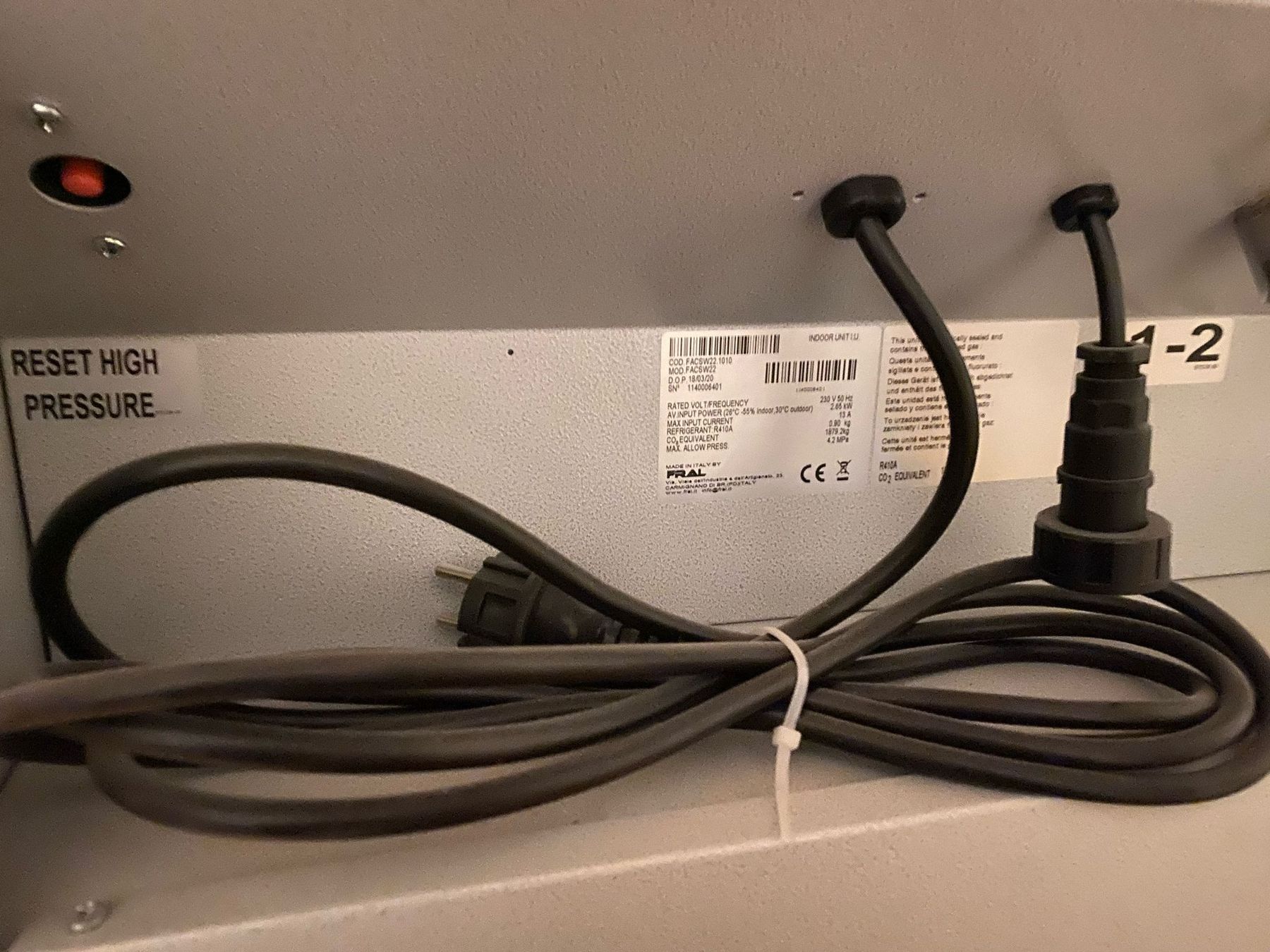 Condizionatori: FRAL 6.6 kw Splitt AC/Split‑Klimagerät FACSW22.1 – Nuovo (secondo la descrizione) da Frauenkappelen venduto da pizzza 6