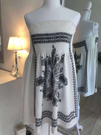 SALE ‼️ Kleid Sommerkleid Damen Strand Bandeau
