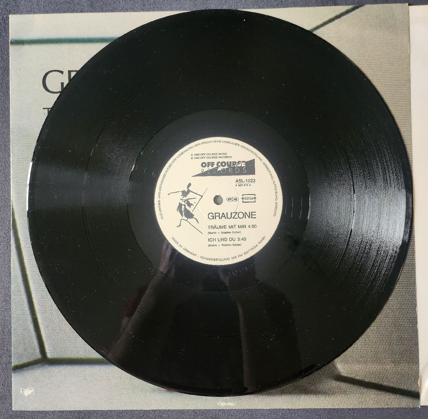 Dischi in vinile: Grauzone Träume mit mir 12" Maxi 1982 Off Course – Usato da Zürich venduto da BAENZERINO 7