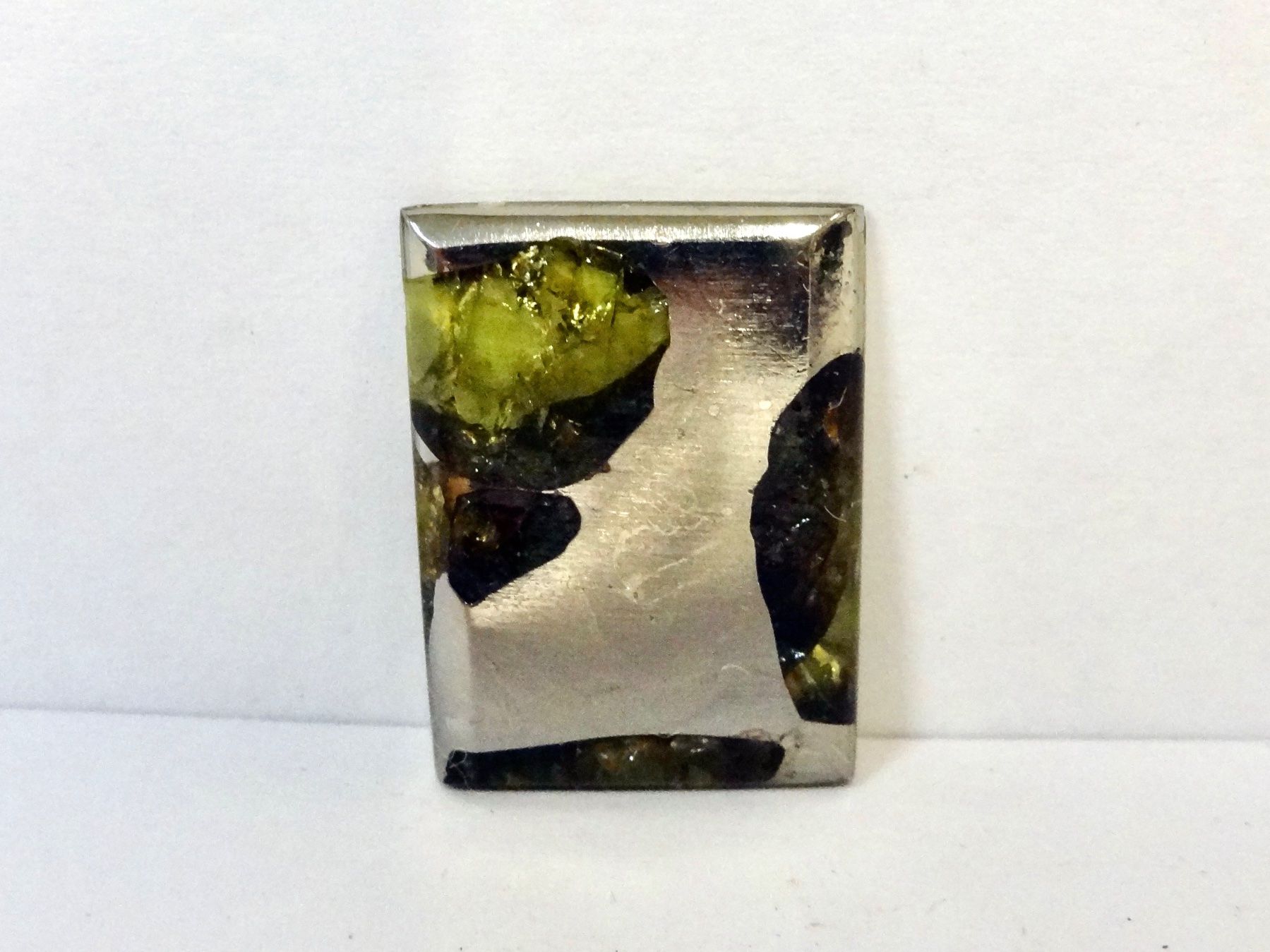 Minerali & Pietre curative: Meteorit PALLASIT Eisen-Stein-Meteorit ESQUEL ARGENTINIEN – Nuovo (secondo la descrizione) da Kerzers venduto da djstarsky73 5