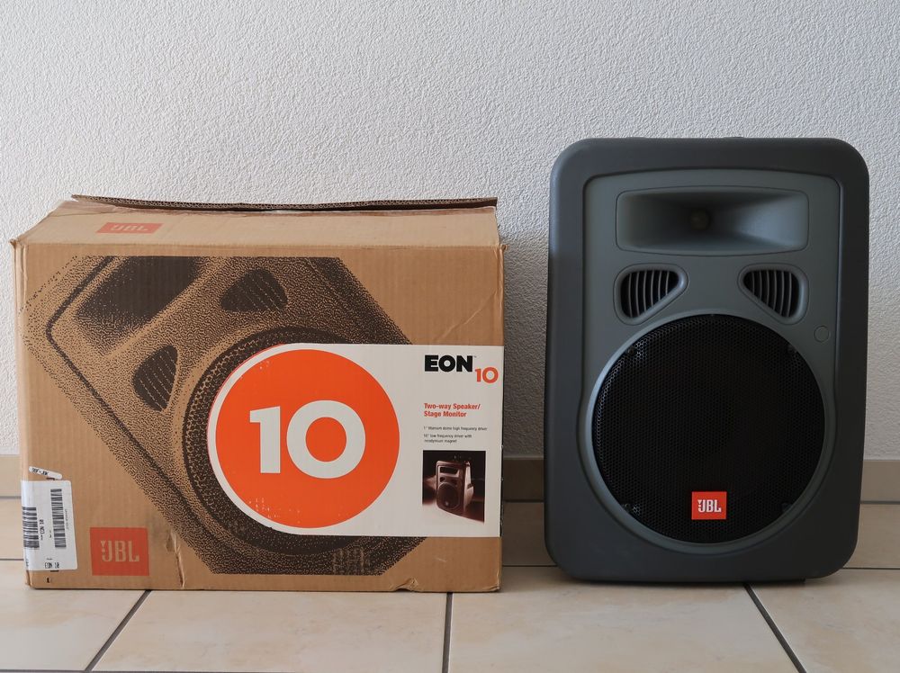 Jbl eon best sale 10 passive