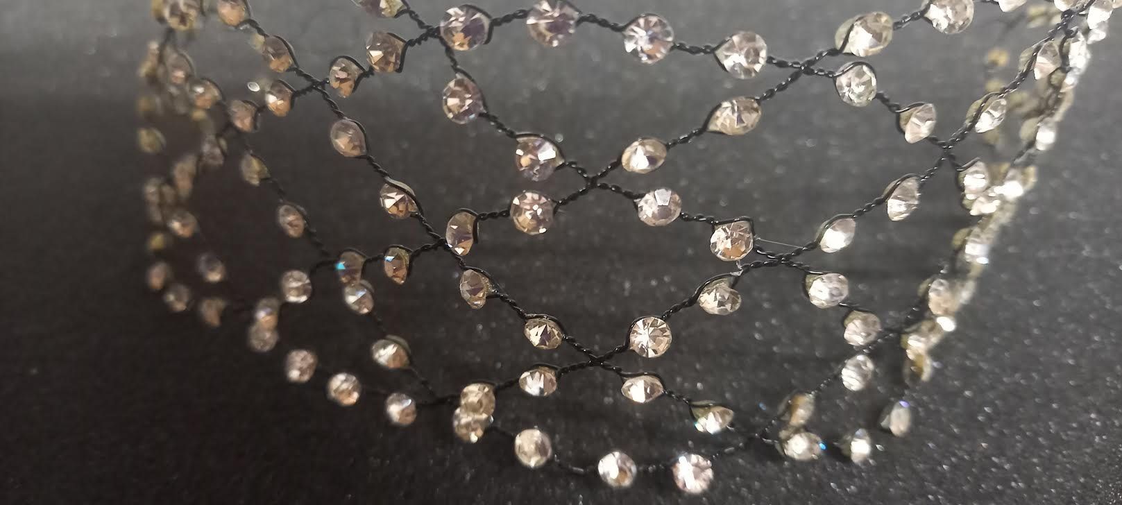 Accessori per capelli: Elegantes Strass-Haarband – Nuovo e nell'imballaggio originale da Salez venduto da EMERCARO 2