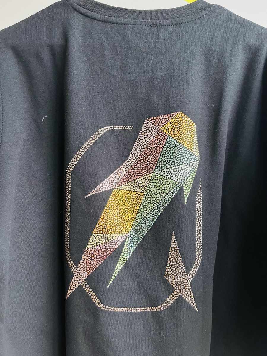 Maglioni & Felpe: Sweat noir strass arc-en-ciel, stylé – Nuovo (secondo la descrizione) da Lausanne venduto da Global.P 2