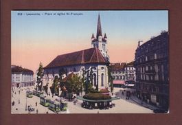 LAUSANNE - Place et Eglise St. François