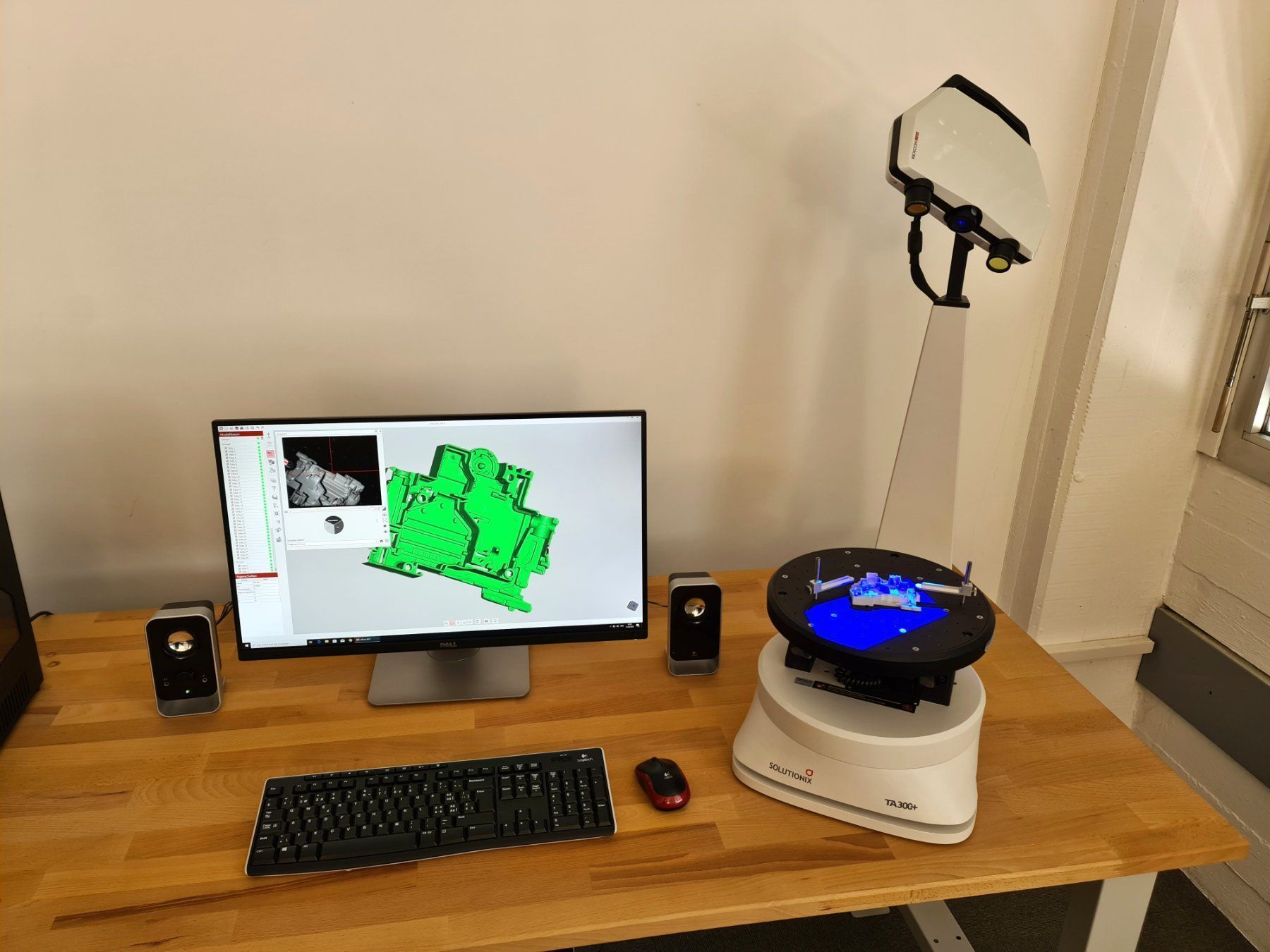 Scanner: 3D Scanner Rexcan CS2 TA300+ - Aktion 9999 CHF – Gebraucht aus Tagelswangen von messtec 2