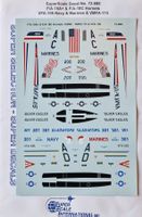 Original Microscale Decal Set  Aviatik F-18  1/72