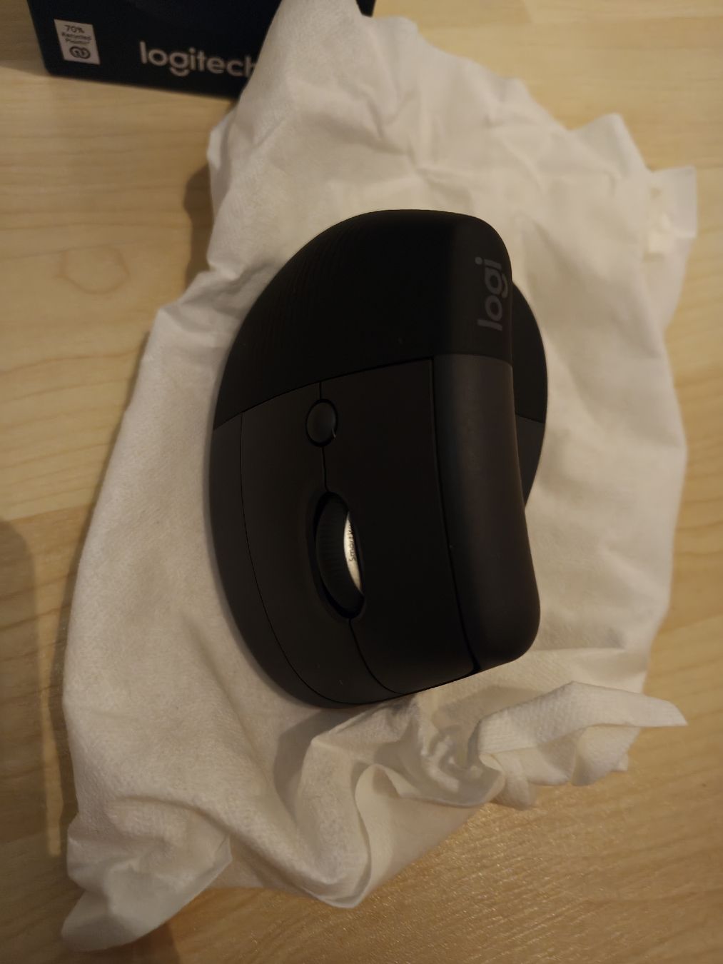 Logitech Souris: Logitech Lift Ergonomic Maus graphite neu – Neuf (Voir description) à Diessenhofen par PapierFlyer 1