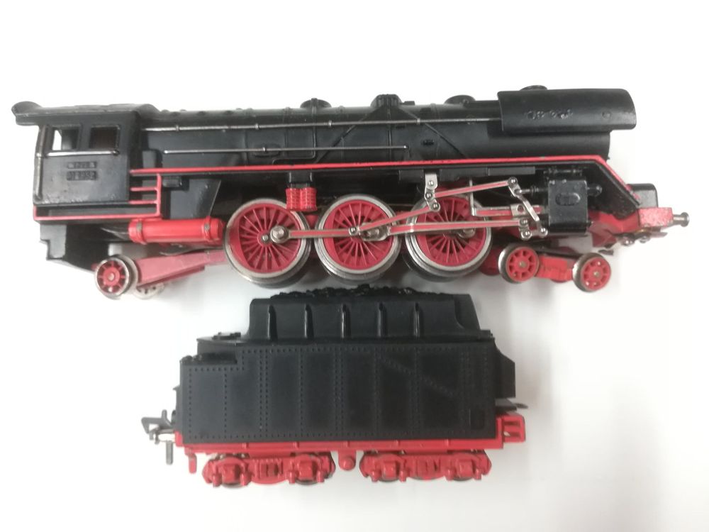 Locomotive vapeur 232 TC 418, Fleischmann, Ho, 1/87 - Modélisme