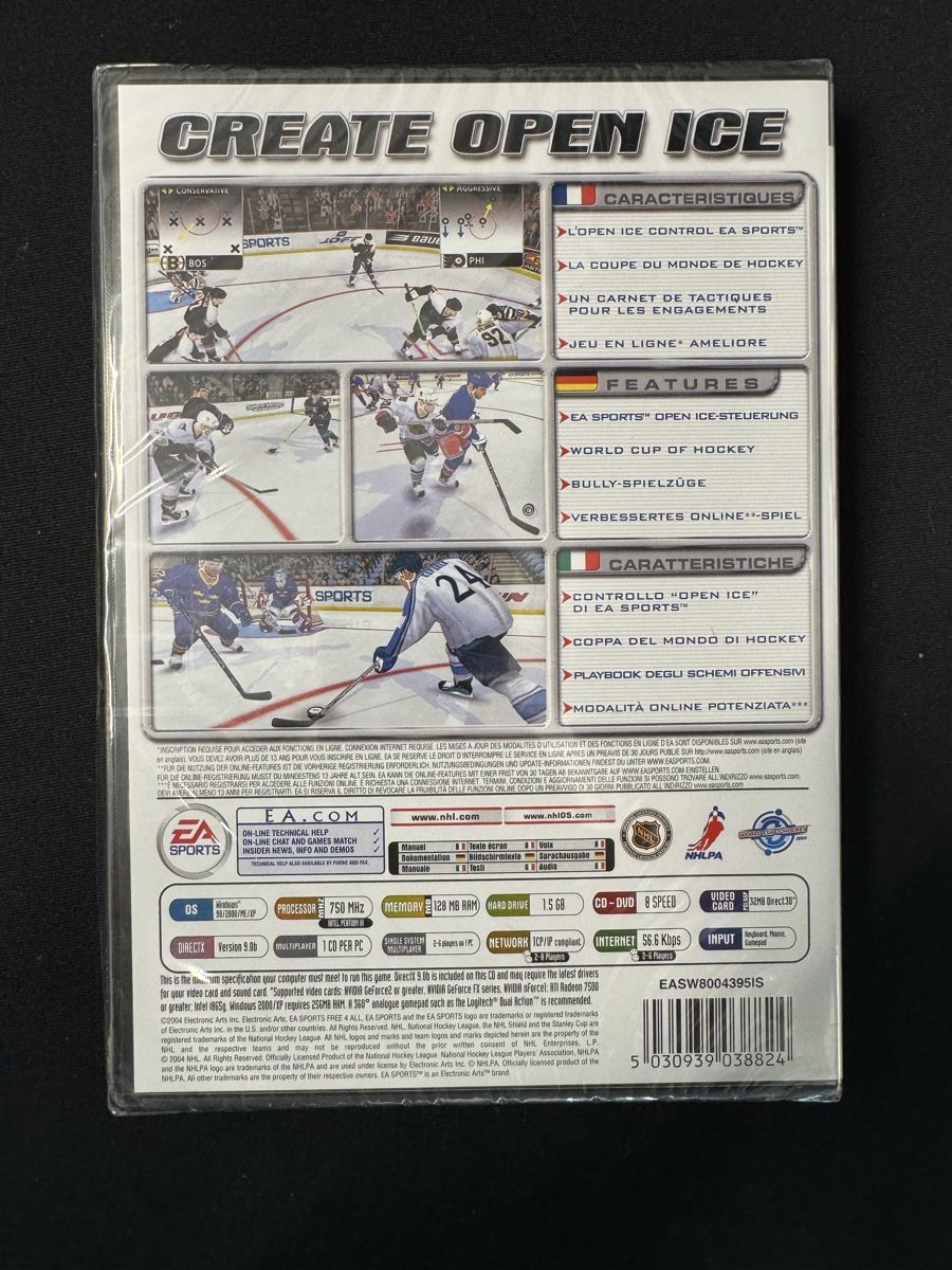 Giochi: NEU & SEALED ! NHL 2005 PC CD-ROM – Nuovo e nell'imballaggio originale da Haag (Rheintal) venduto da Flaeme9 1