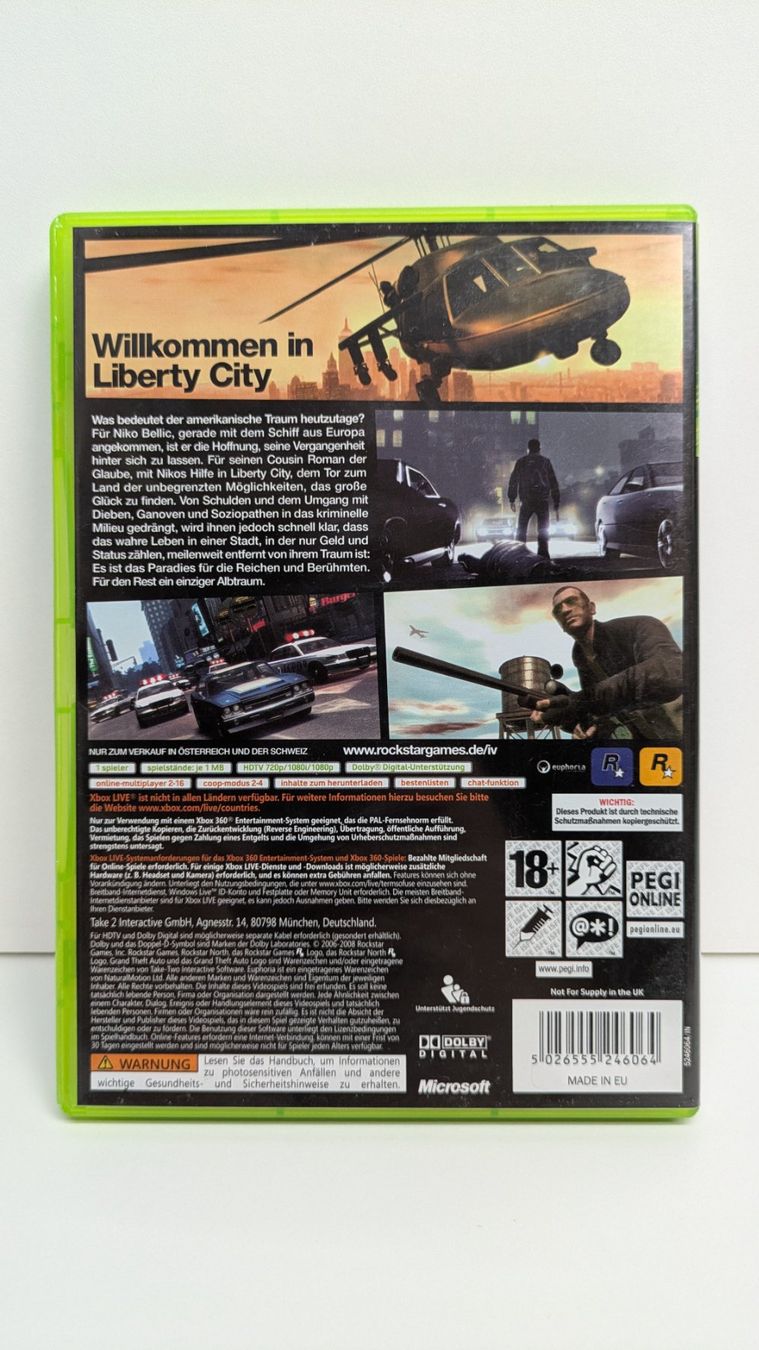 Giochi: GTA Sammlung - XBox 360 – Usato da Menziken venduto da mame18 2