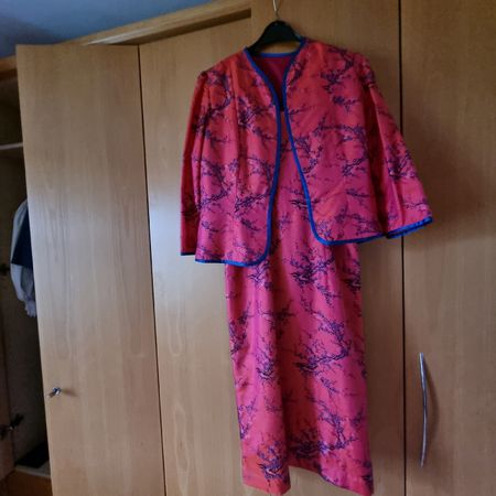 Seidenkleid Zweiteiler