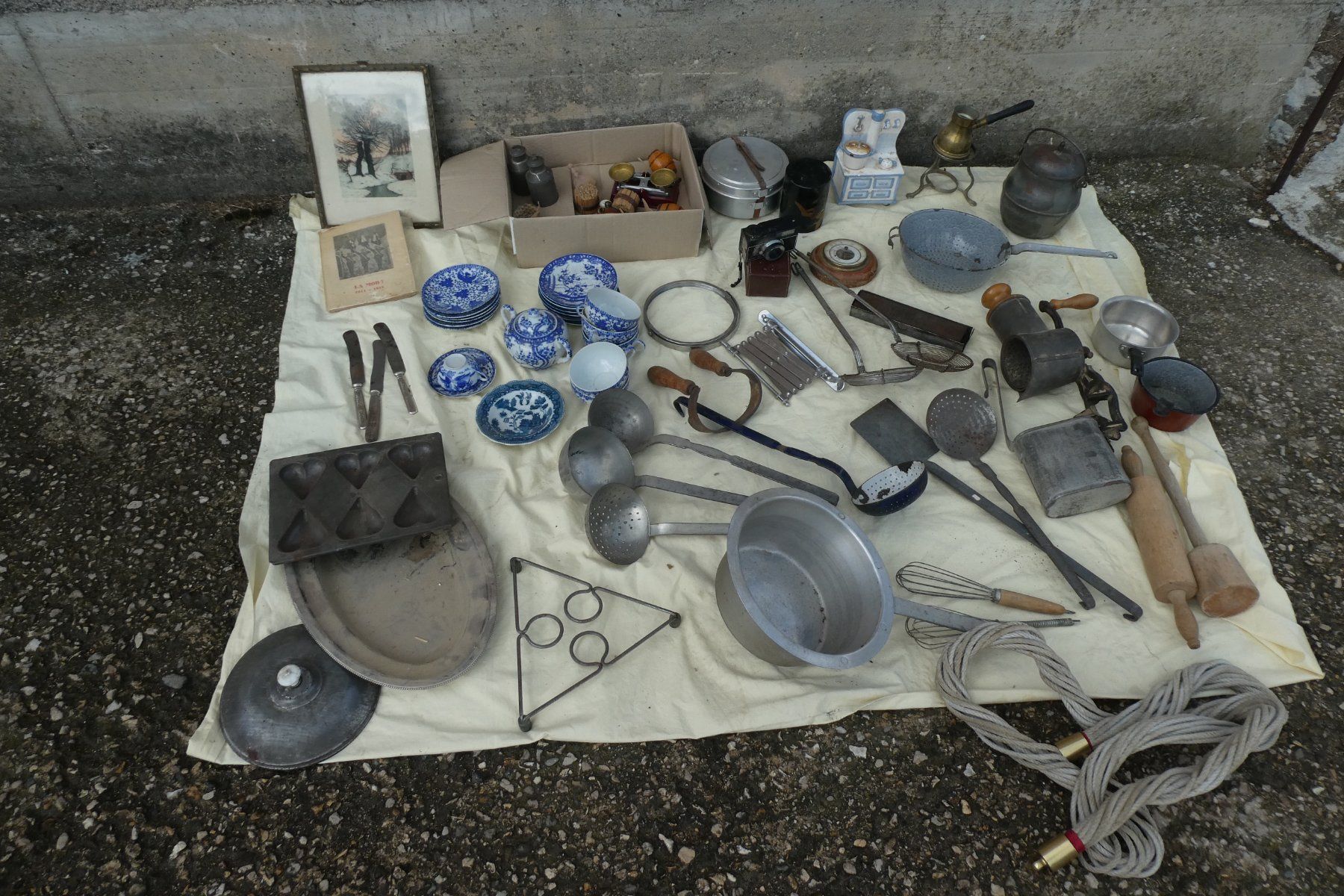 Tutti gli attrezzi: Brocante lot divers  outils – Usato da Fontaines NE venduto da monloisir