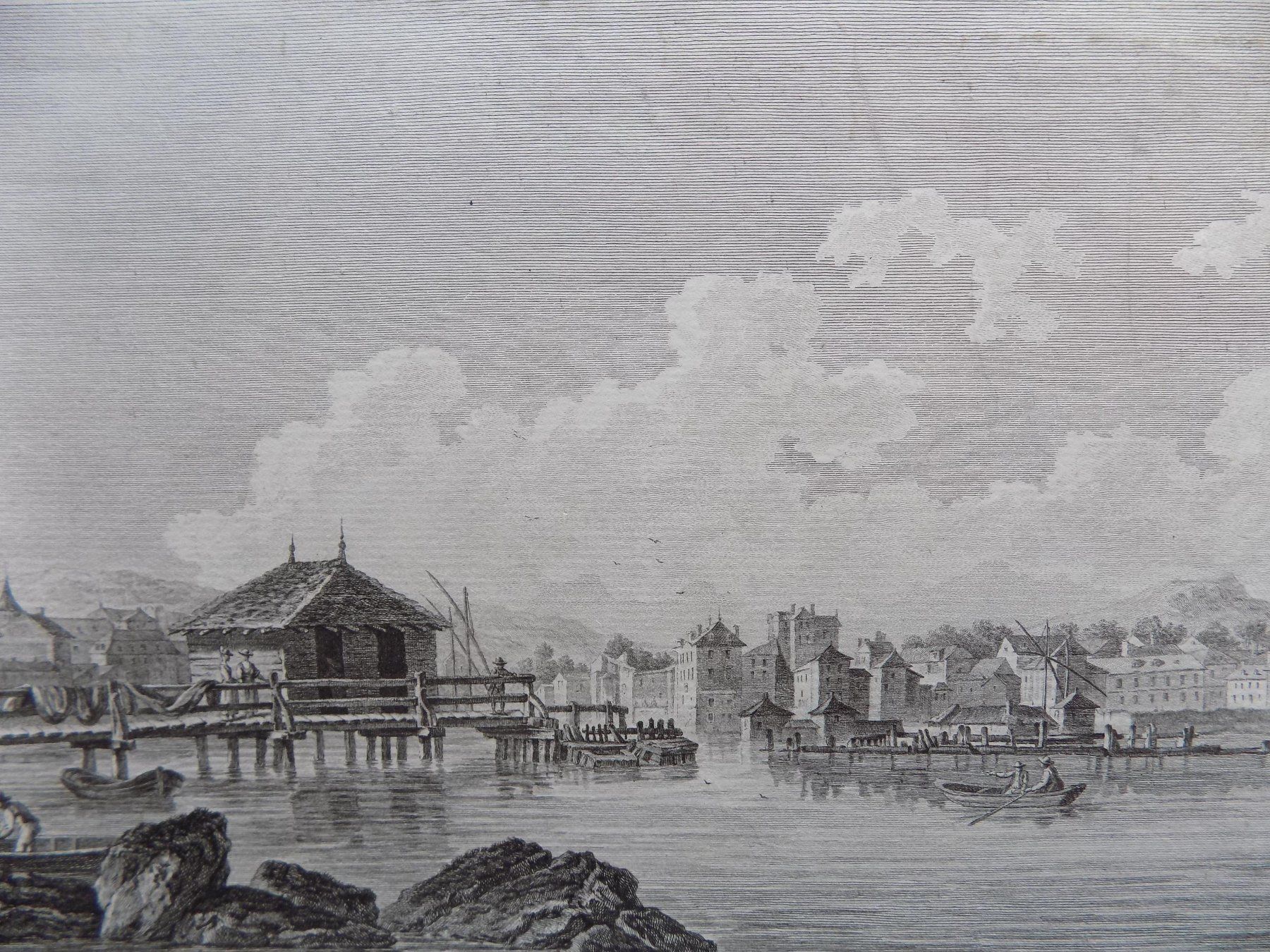 Incisioni: Vue du fond de Genève – Usato da Risch venduto da Rischli15 1
