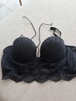 Intimissimi schwarzer Spitzen-BH, Gr. 85B neuwertig
