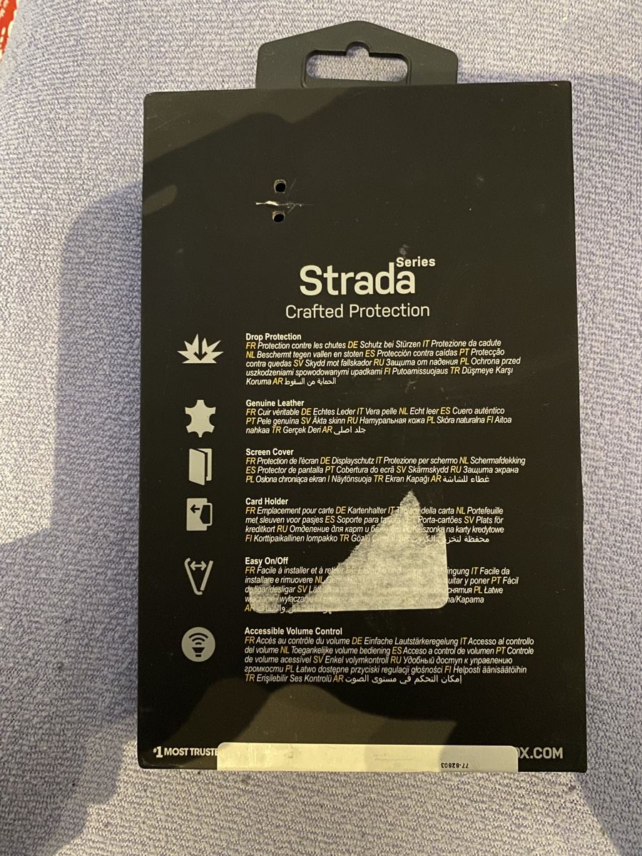 Apple Telefoni cellulari / Smartphones: Otterbox Strada iPhone 11 Pro Max Hülle Leder Schwarz – Nuovo (secondo la descrizione) da Basel venduto da spider-loc 1