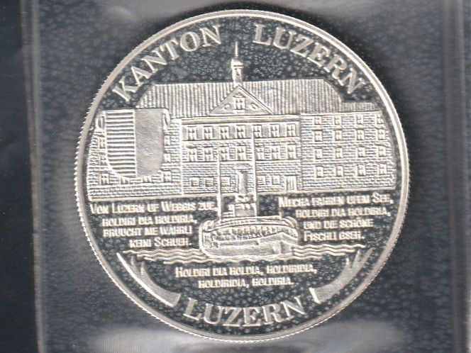 Medaglie: Medaille Luzern 1 Unze – Usato da Rorschacherberg venduto da fratovi2