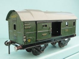 Fleischmann Spur 0, GFM Gepäckwagen, Blech