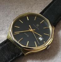 VULCAIN Swiss Made Vergoldet Elegante Armbanduhr 36.3mm