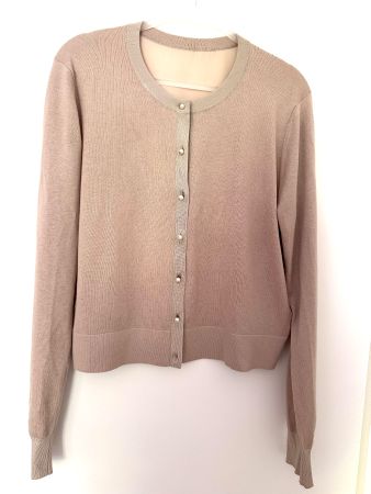 Edler Cardigan, Gr. M, Rosa-Puder