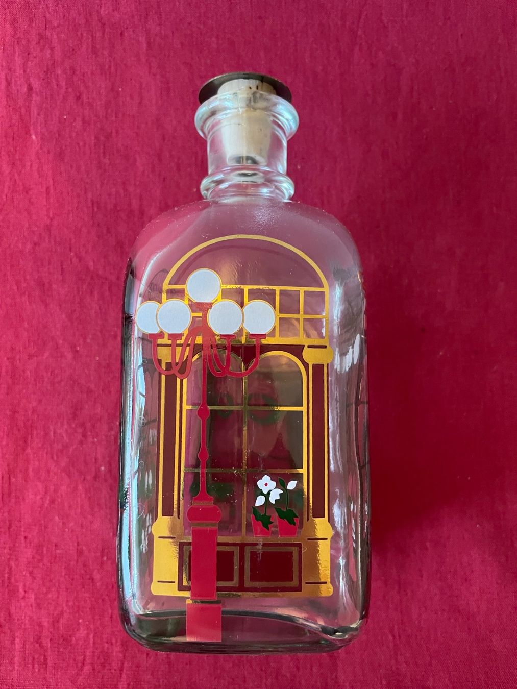 Holmegaard Bottiglie: Holmegaard Danemark - Belle bouteille de Noël – Usato da Cologny venduto da VintageFlamingo 3