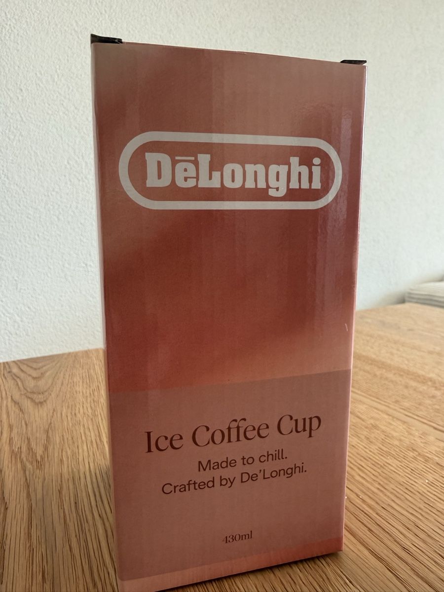 Tazze: DeLonghi Ice Coffee Cup mit Strohhalm neu – Nuovo e nell'imballaggio originale da Winterthur venduto da TropyBanana 2