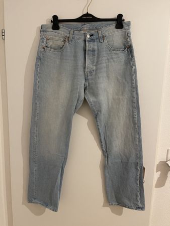 Levi's 501 Jeans, hellblau, Top Zustand, W34 L30!