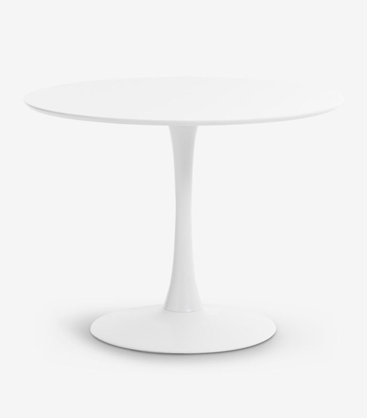 Tables: runder Esstisch, weiss – Neuf (Voir description) à Oberentfelden par petle78
