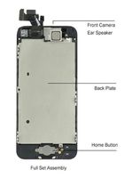 iPhone SE 2016 LCD Display Digitizer Schwarz