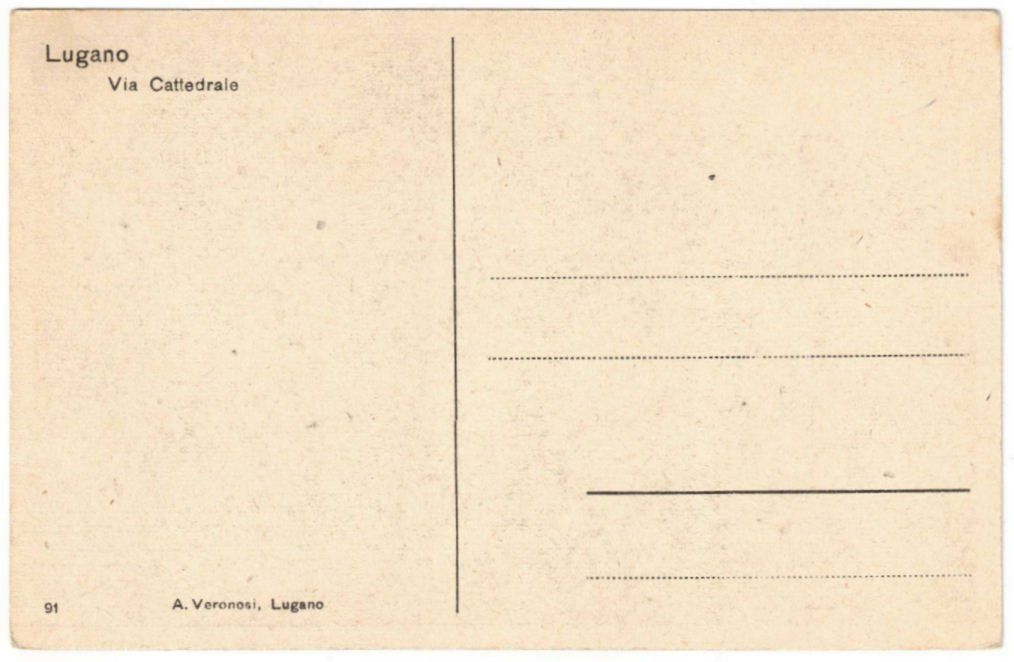 Cartoline postali: Lugano - Standseilbahn Stazione – Usato da Binningen venduto da Mountainrider 1