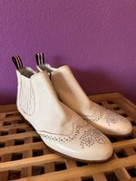 Weisse Melvin & Hamilton Stiefel Gr 41 boots mit Nieten