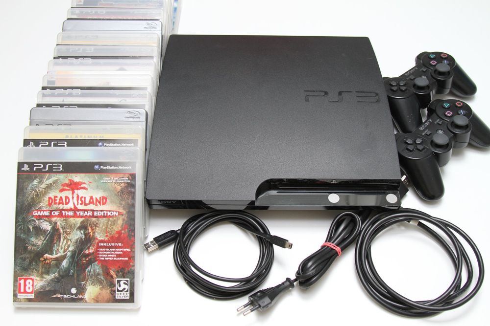 Sony Playstation 3 (PS3) mit 120GB und tollen Spielen | Kaufen auf Ricardo