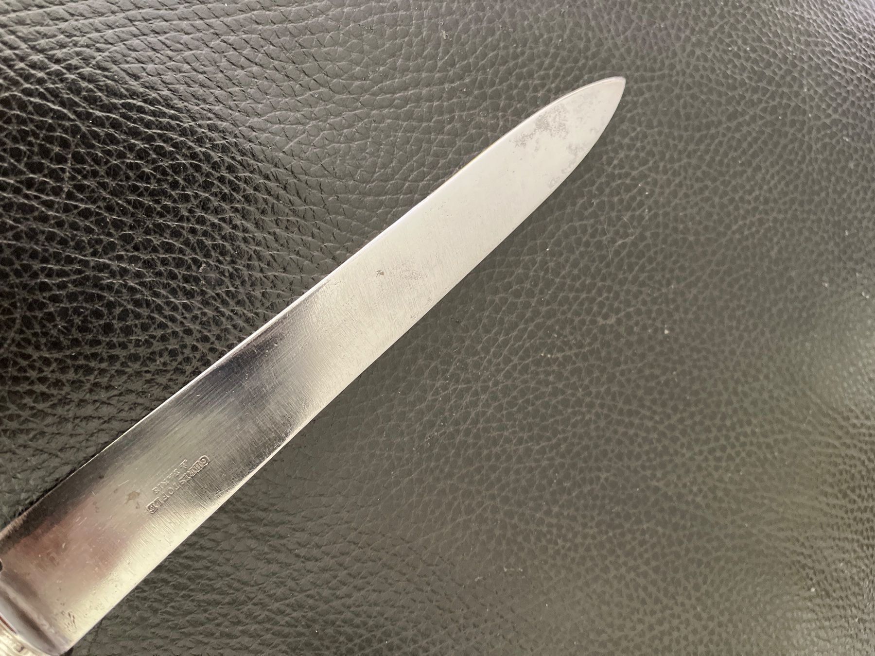 Christofle Set di posate: Couverts à gigot Christofle Ruban – Usato da Morges venduto da bijouxsterling2019 6