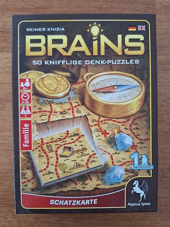 Pegasus Spiele Giochi: Brains Schatzkarte Denkpuzzle – Usato da Engelburg venduto da ellehcim25