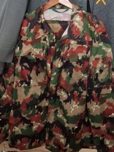 Armee TAZ83 leichte Tarnjacke Gr. 62 seltene Grösse!