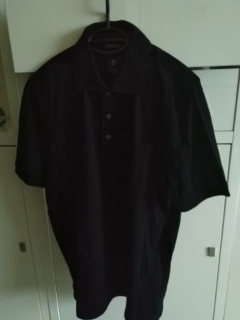 Pierre Cardin Herren Poloshirt Gr. L  schwarz