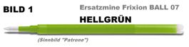 Pilot ERSATZMINE Refill ** Frixion Ball 07 ** HELLGRÜN