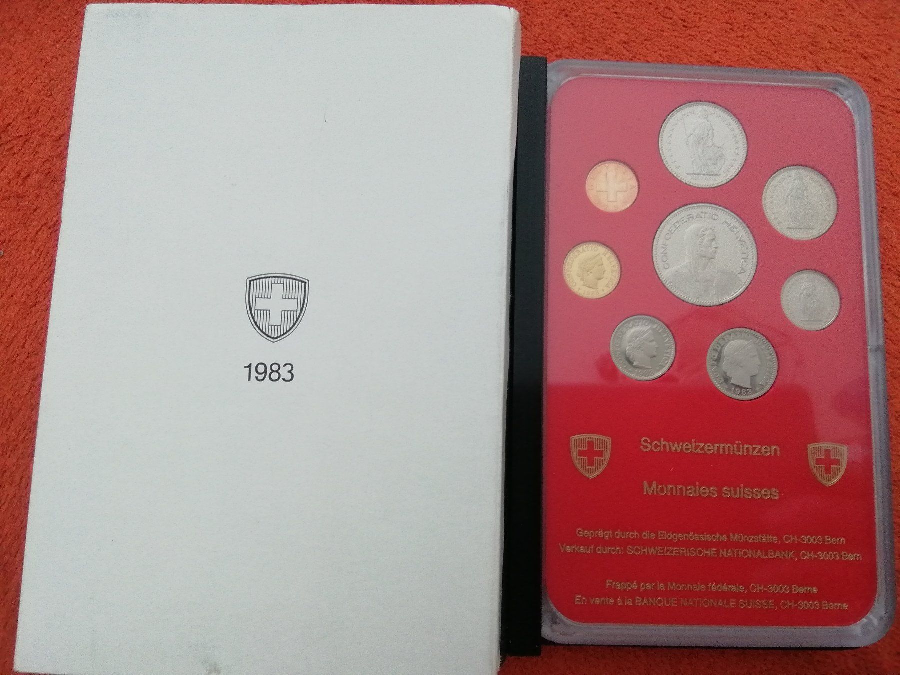 Tutti le monete: Münzsatz 1983 PP – Nuovo e nell'imballaggio originale da Fahrweid venduto da Chroni55 1