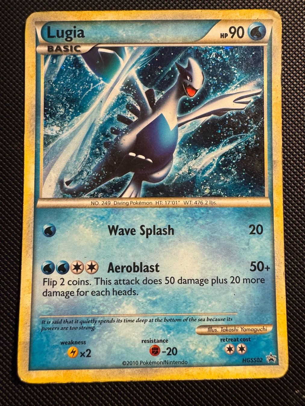 Pokémon Carte collezionabili: Lugia Holo HGSS02 Promo ENG – Usato da Binz venduto da savalp