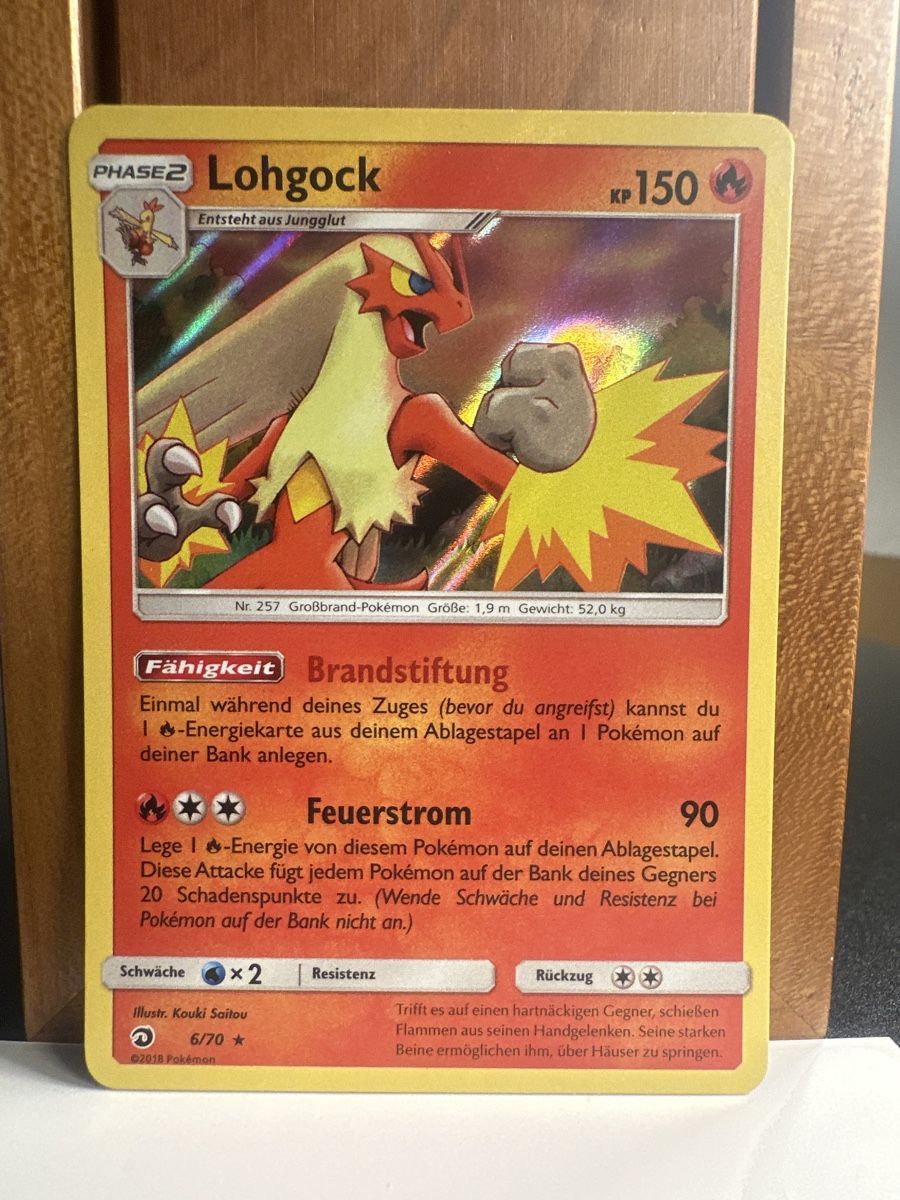 Pokémon Carte collezionabili: POKÉMON / Lohgock / Holo – Usato da Herzogenbuchsee venduto da TCG-High-Quality 1
