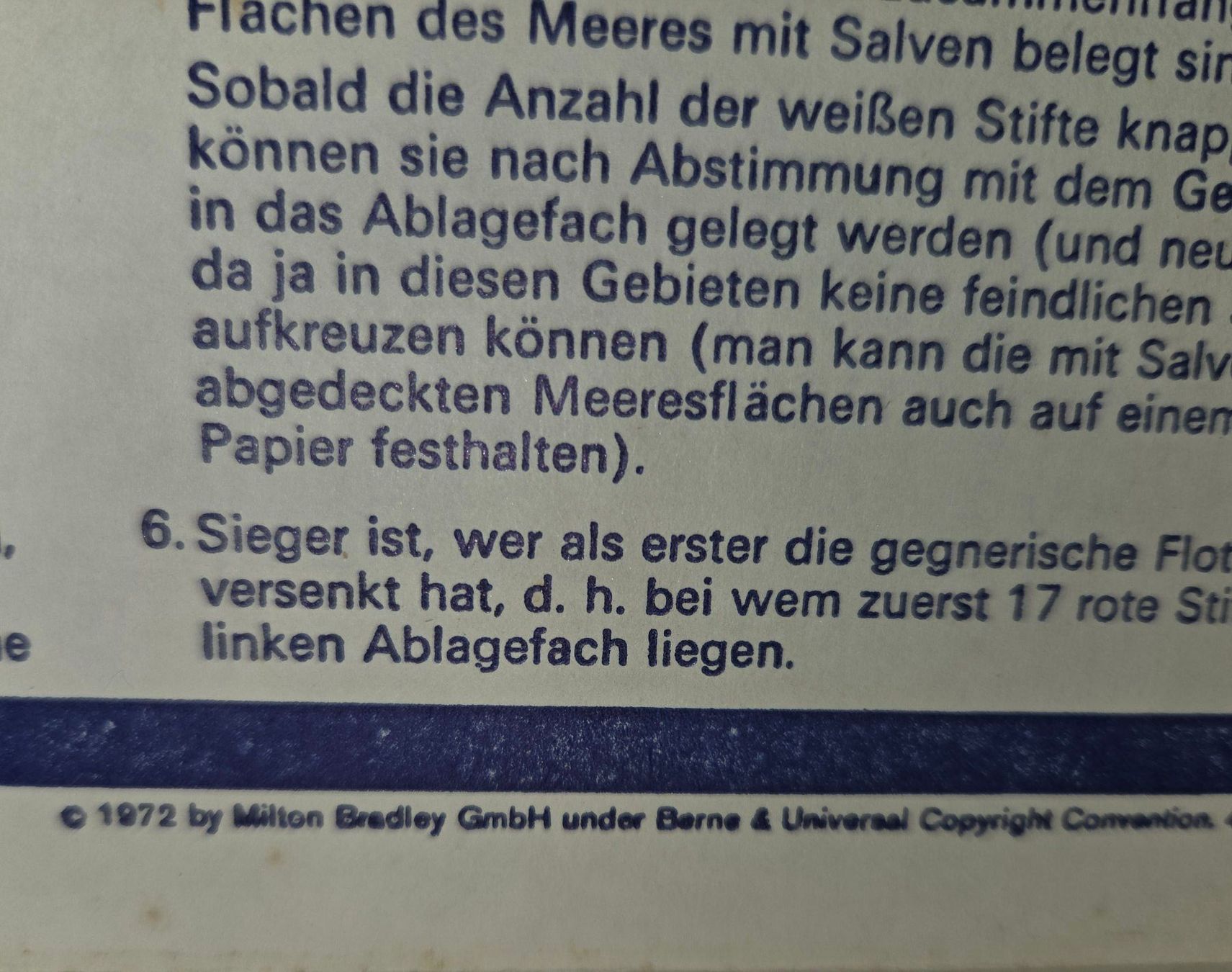 Giochi: Brettspiel Flottenmanöver von 1972 – Usato da Gossau SG venduto da tenerife11 5