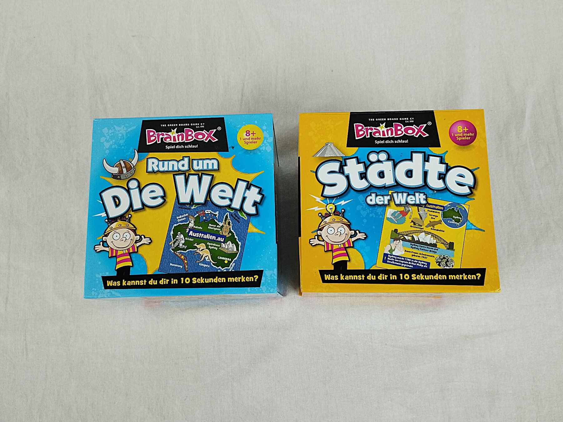 Giochi: BRAINBOX Rund um die Welt & Städte der Welt – Usato da Schübelbach venduto da Restwert_Schubelbach