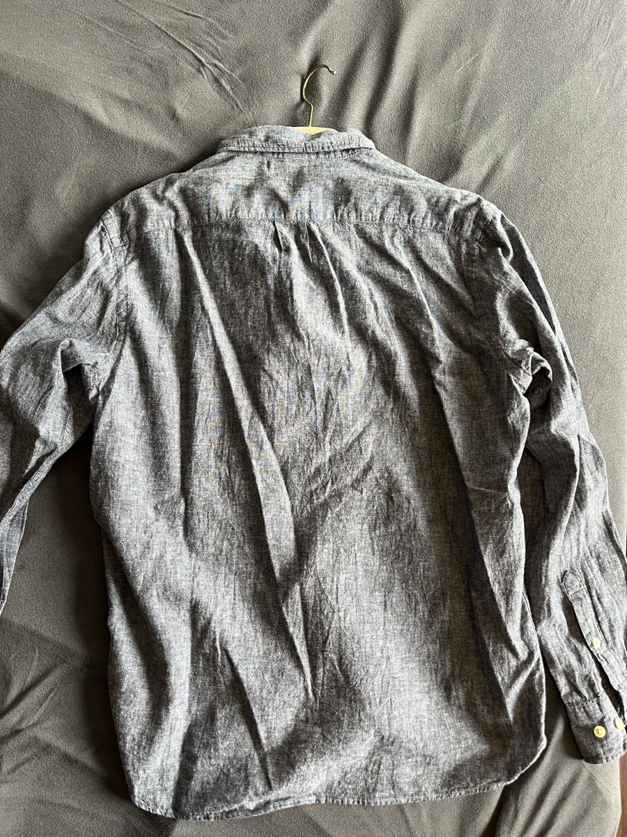 H&M Hemden: Leinenhemd grau Gr. M, Marke H&M – Neu (gemäss Beschreibung) aus Bonaduz von The_flash_1893 2