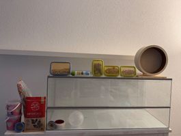 Hamsterparadies XXL aus Glas mit viel Zubehör