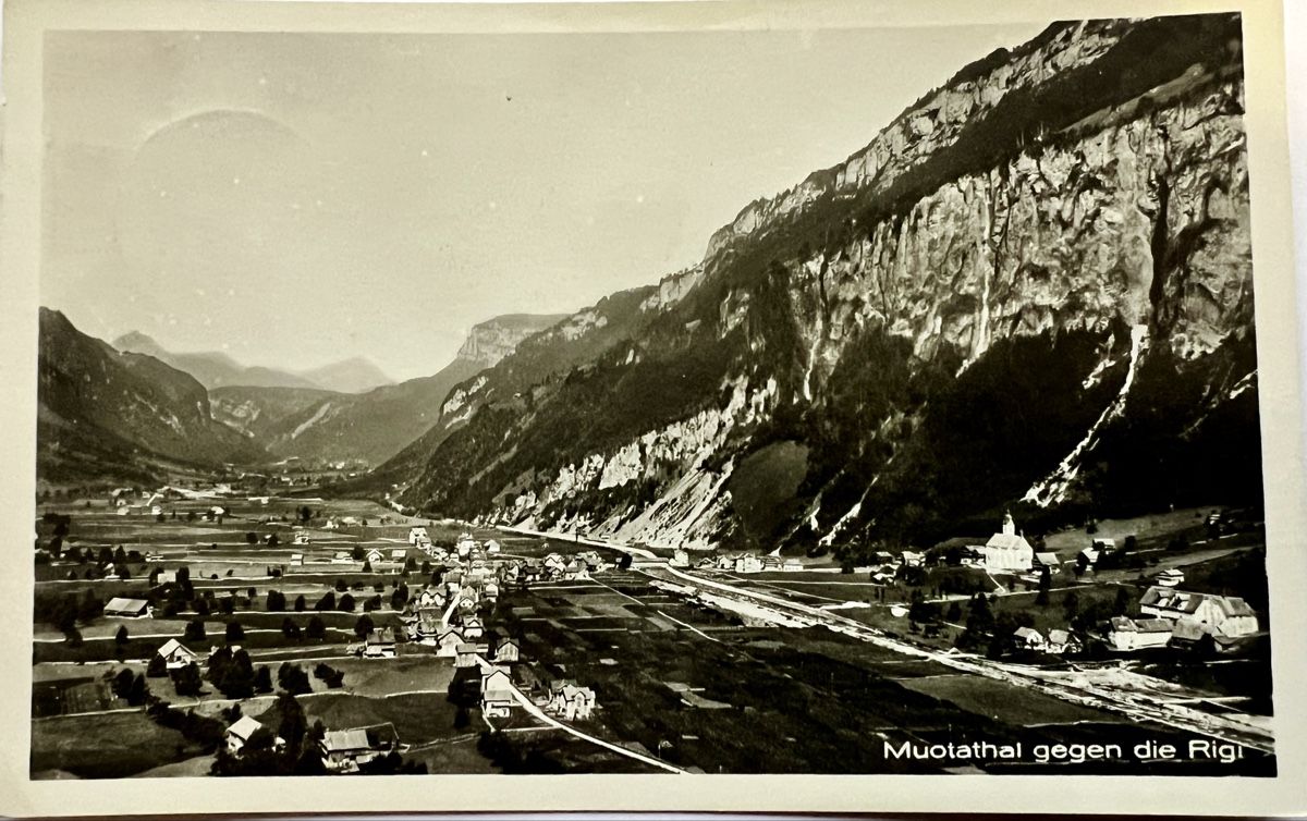 Cartoline postali: Alte AK Muotathal 1935 – Usato da Muotathal venduto da OttoK01
