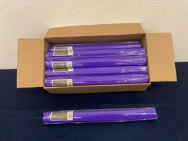 Krepp-Papier violett Karton mit 15 Rollen 50 x 500 cm